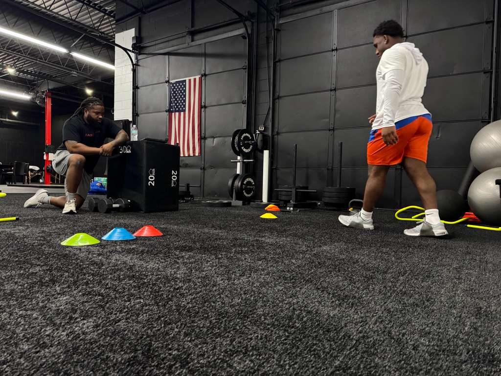 The training floor at Ready Fitness Training